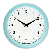 Load image into Gallery viewer, Retro wall clock - Blue
