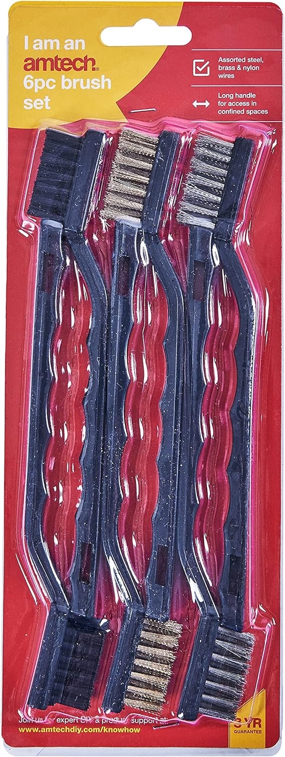 Amtech 6 Piece Brush Set