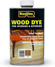 Load image into Gallery viewer, RUSTINS Wood Dye 1L Light Oak

