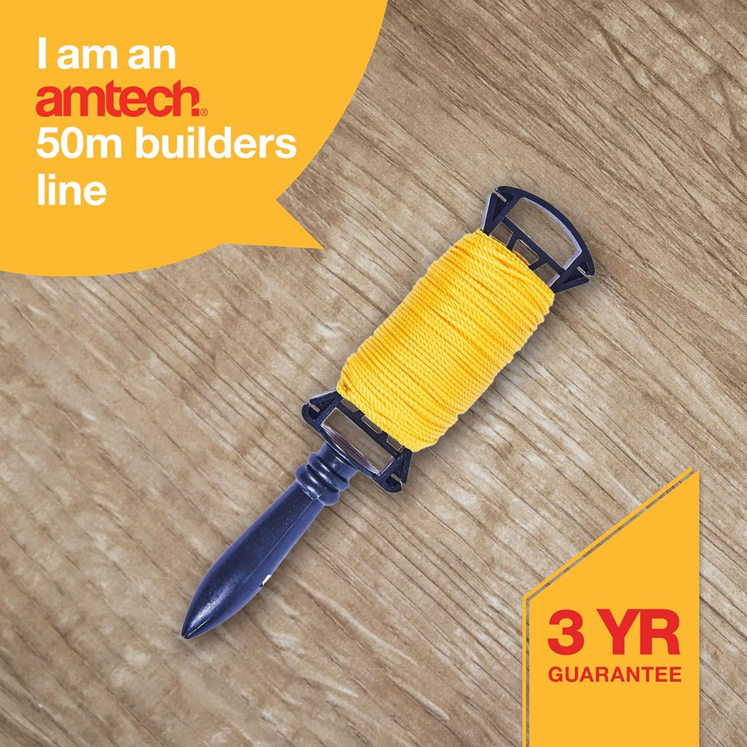 Amtech 50m (165ft) builder's line