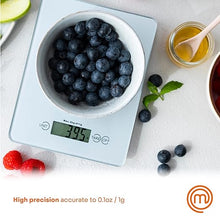 Load image into Gallery viewer, MasterChef Sliver Digital Kitchen Scales - 5kg
