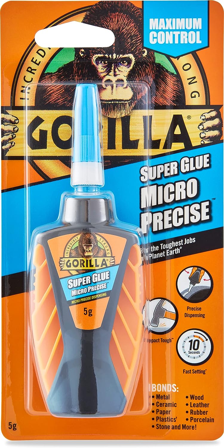 Gorilla Super Glue Micro Precise Clear 5g