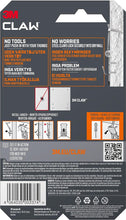 Load image into Gallery viewer, 3M Claw Picture Hanger for Drywall (proven to hold 30KG) 2PK
