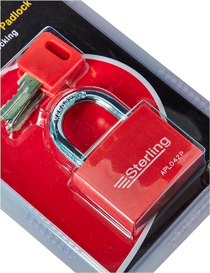 Sterling 40mm Aluminum Padlock Double Locking - APLo42P