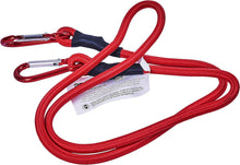 Load image into Gallery viewer, Amtech 120cm (48&quot;) Bungee cord with spring loaded clips
