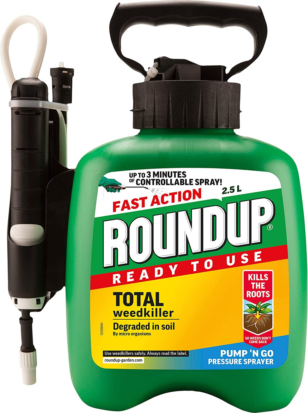 Roundup Ready to Use Total weedkiller  Pump 'N Go Pressure Sprayer
