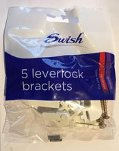 Load image into Gallery viewer, Swish Leverlock Bracket, White, 5 Pack
