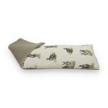 Load image into Gallery viewer, Donkey - Duo Fabric Wheat Bag: Lavender
