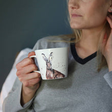 Load image into Gallery viewer, The Meadow – Hare Design New Bone China Mug
