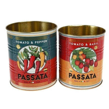 Load image into Gallery viewer, Medium Storage Tins (Set of 2) - Passata
