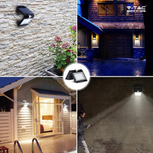 Load image into Gallery viewer, V-tac VT-767-2 LED solar wall lights
