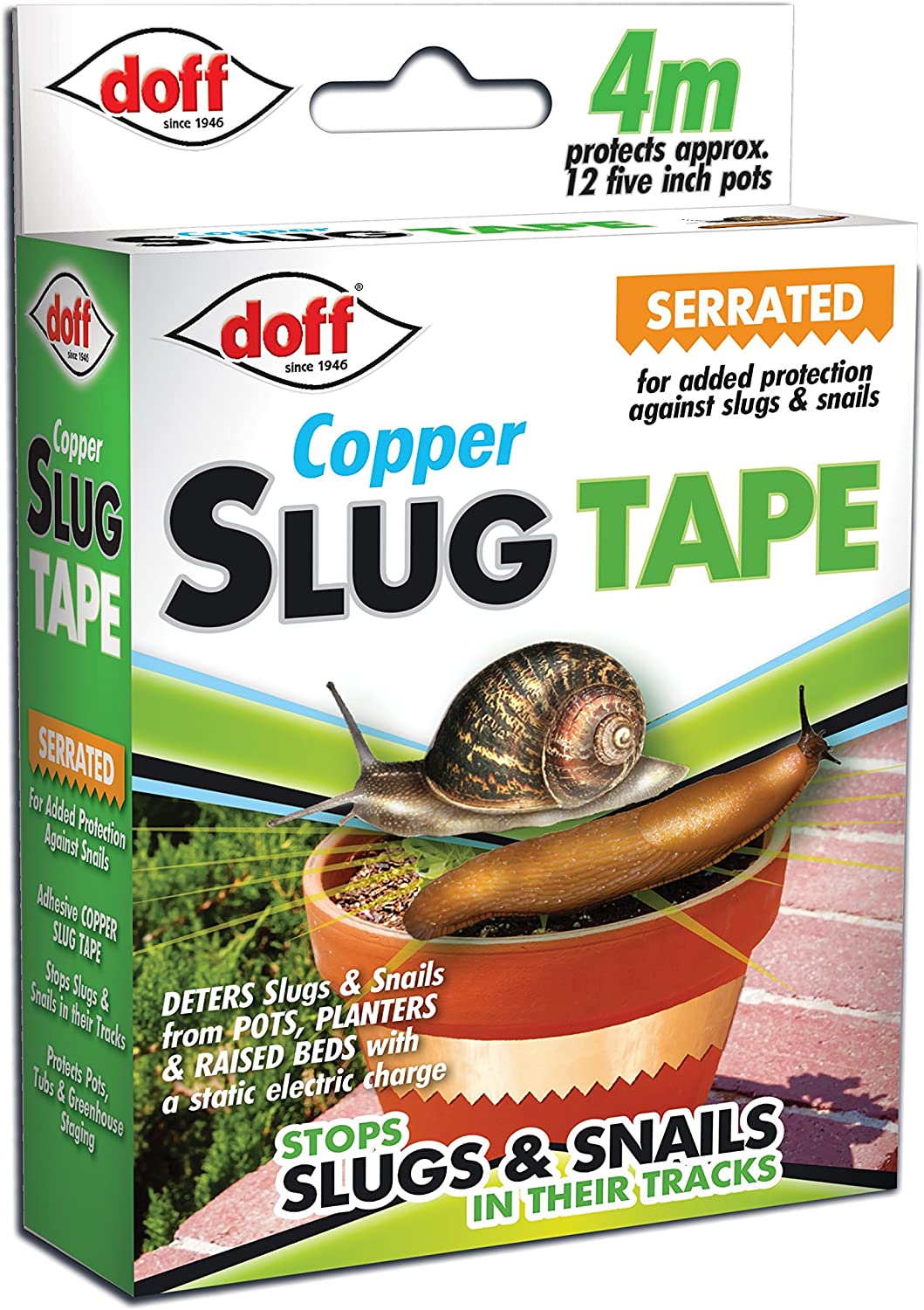 DOFF 4M Slug and Snail Adhesive Copper Tape