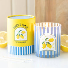 Load image into Gallery viewer, Sugared Lemon Scented Candle
