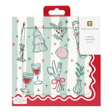Load image into Gallery viewer, Christmas Paper Napkins - 20 Pack | Christmas Decor |
