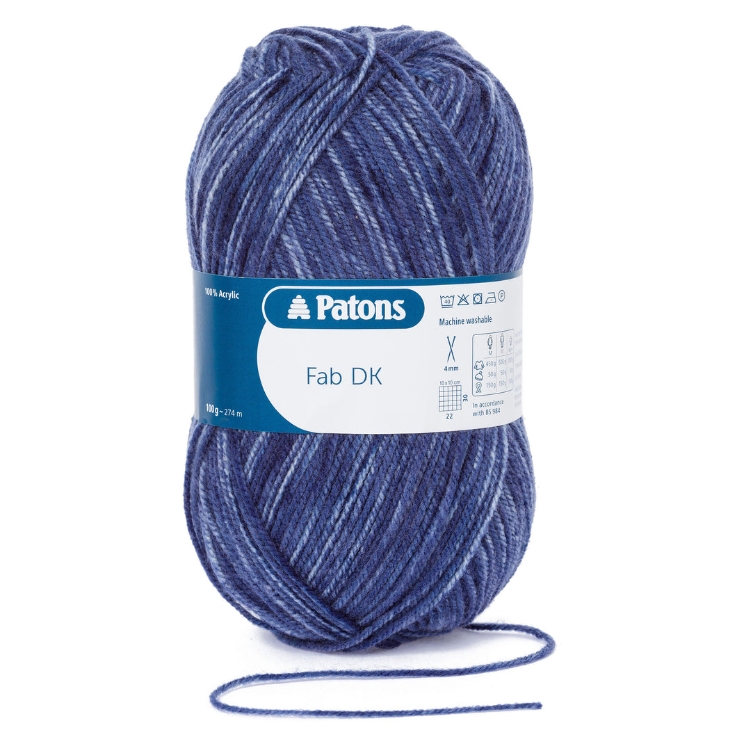 Patons Fab DK, Navy Denim (2370), 100g