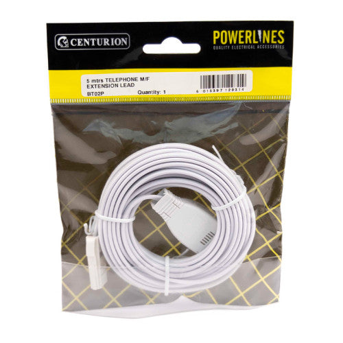 Telephone Extension Lead, 5m