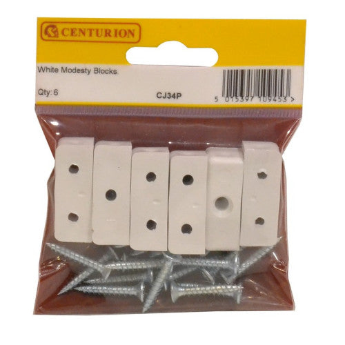 Centurion Modesty Blocks Pack of 6 - CJ34P