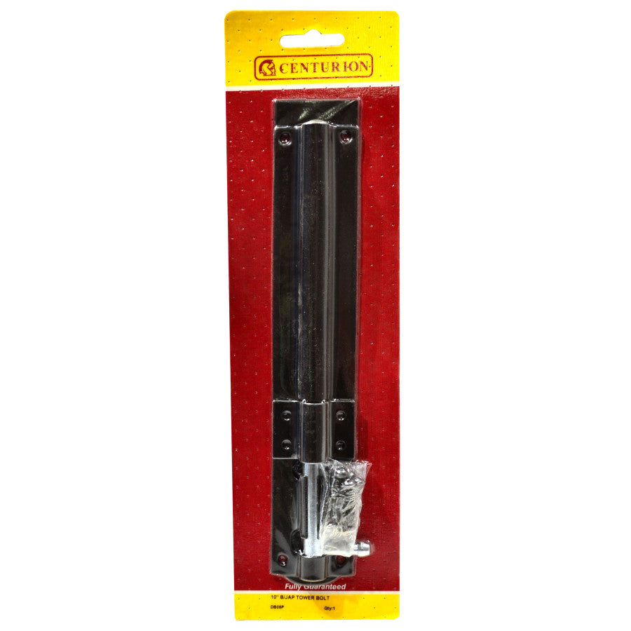 Centurion - 10inch B/JAP Tower Bolt