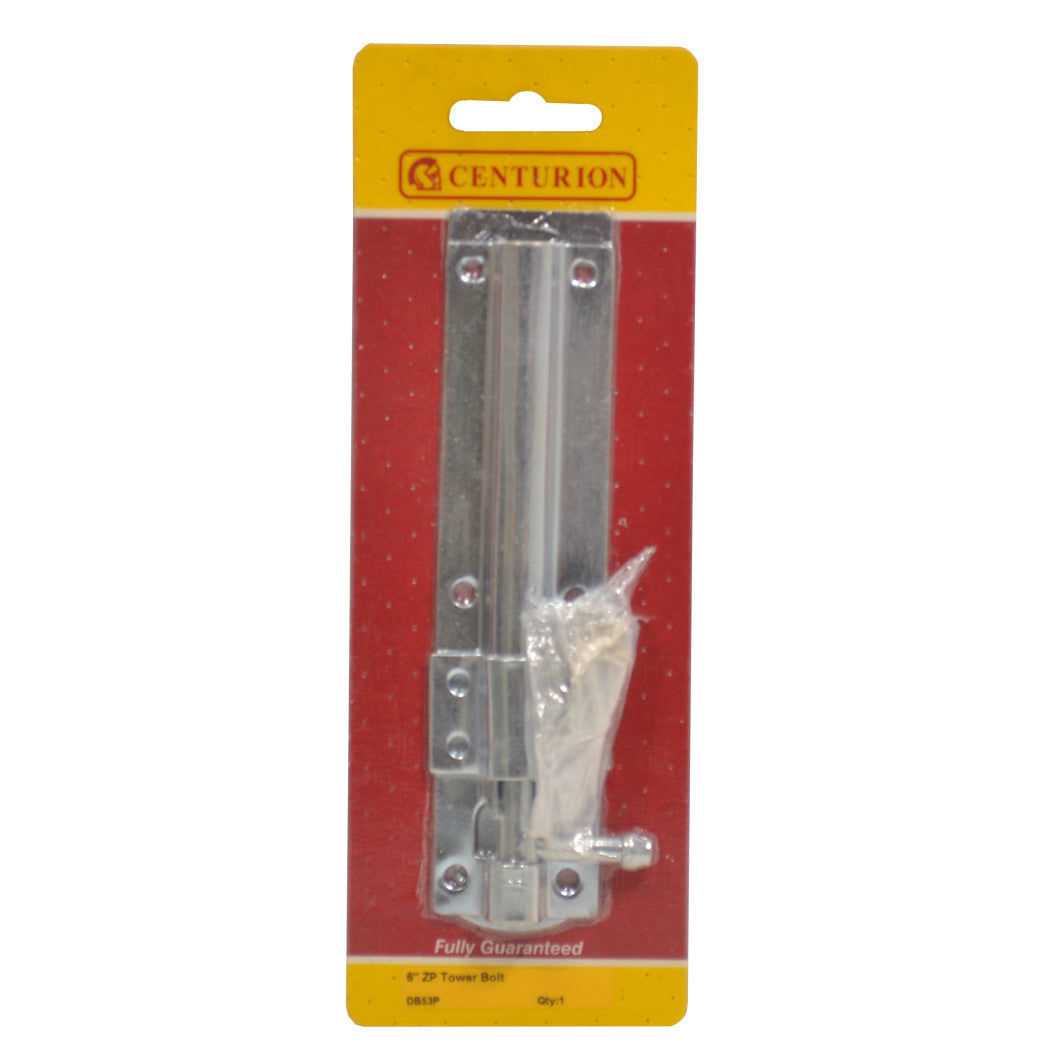 Centurion - Tower Bolts, Zinc Plated, 150mm