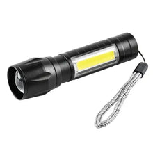 Load image into Gallery viewer, Dekton High Powered Rechargeable LED Flashlight with Storage Case
