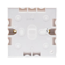 Load image into Gallery viewer, 1 Gang Surface Mounted Box, 25mm Deep
