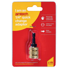 Load image into Gallery viewer, Amtech - 1/4" Quick Change Adaptor
