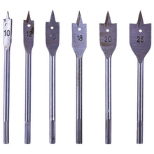 Load image into Gallery viewer, Amtech - Metric 6pc Flat Wood Bit Set
