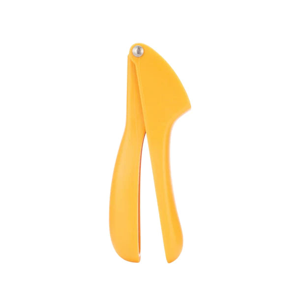 Fusion  Stainless Steel Garlic Press - Yellow