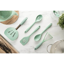 Load image into Gallery viewer, Fusion Twist Silicone Solid Spoon - Mint Green
