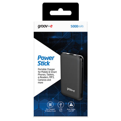 Groove Power Stick 500m/Ah Portable Charger