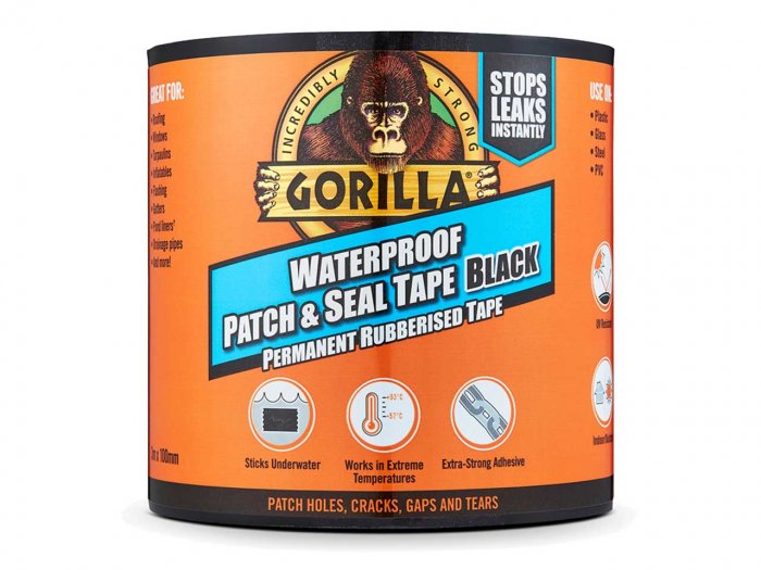 Gorilla Waterproof Patch & Seal Tape (L)3m x (w)100mm