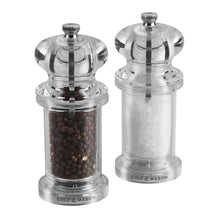 Load image into Gallery viewer, Cole &amp; Mason Acrylic Salt &amp; Pepper Mill Set
