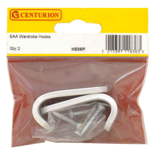 Centurion - Aluminum Wardrobe Hooks - HE05P