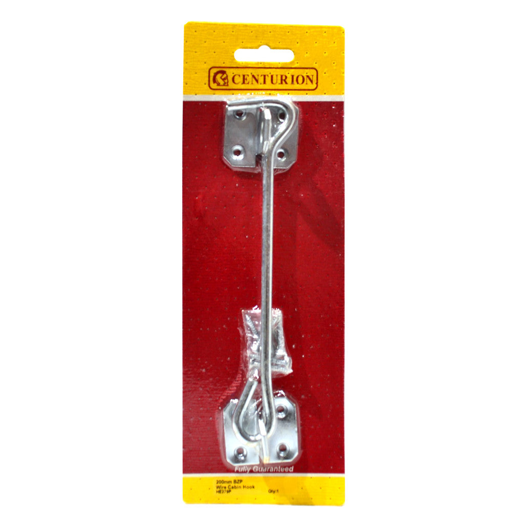 Centurion - Wire Cabin Hooks, Zinc Plated, 200mm