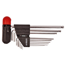 Load image into Gallery viewer, Amtech - 9 Piece Extra Long Ball End Hex Key Set
