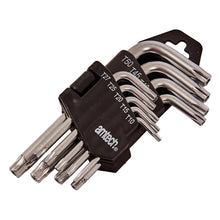 Load image into Gallery viewer, Amtech - 9 Piece L Type Torx@ Key set
