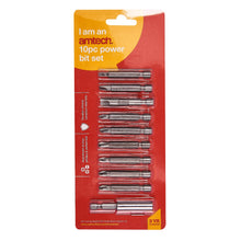 Load image into Gallery viewer, Amtech - 10pc Power Bit Set

