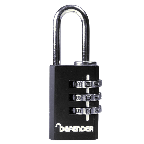 Defender Leisure Padlock - DFCOMBI30