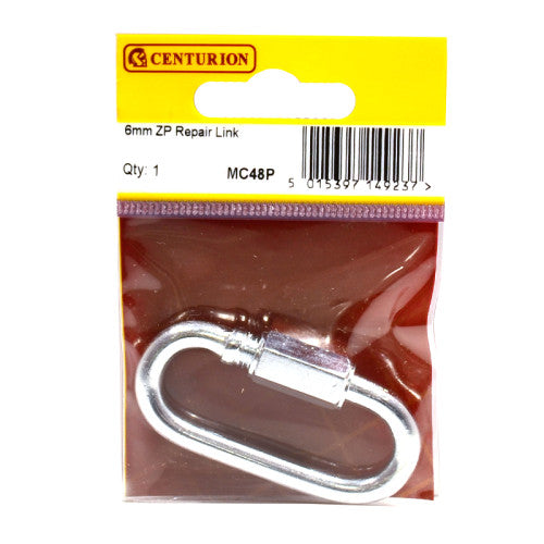 Centurion - 6mm Zinc Plated Quick Repair Link - MC48P