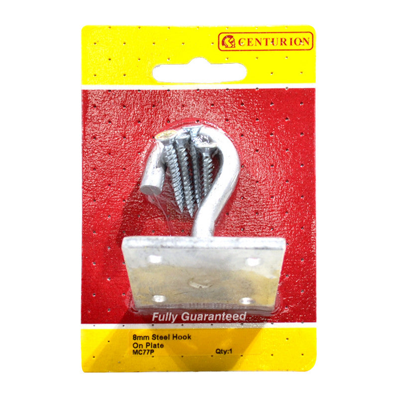 Centurion - Hook On Plate, Galvanised, 8mm