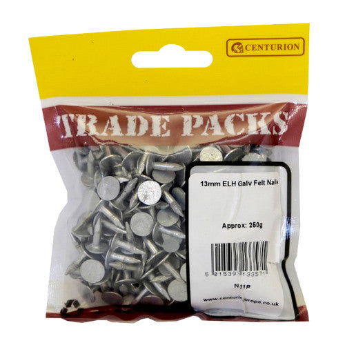 Centurion - Large Head Felt Nails 13mm - NL31P