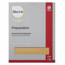 Load image into Gallery viewer, Harries Seriously Good Assorted Sandpaper - 4 Pack
