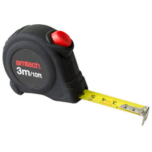 Load image into Gallery viewer, Amtech - Self Locking Measuring Tape 3m/10ft
