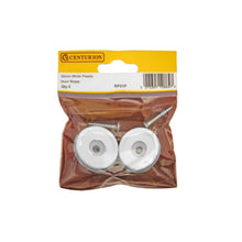 Load image into Gallery viewer, Centurion - 28mm White Plastic Door Stops - RP01P
