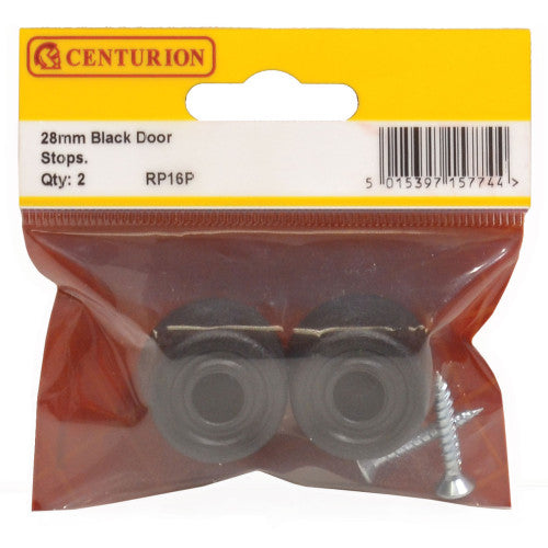 Centurion - 28mm Plastic Door Stops (pack of 2) - RP16P
