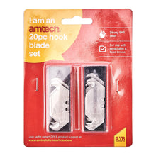 Load image into Gallery viewer, Amtech - 20 Piece Hook Blade Set
