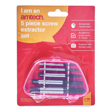 Load image into Gallery viewer, Amtech - 5 Piece Screw Extractor Set
