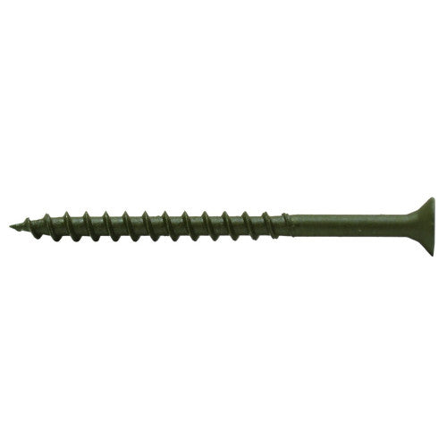 Centurion - Countersunk Pozi 2 Green Organic Coating 4.5 x 60mm Decking Screws - Box of 200