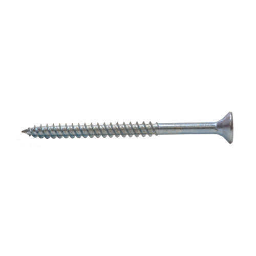 Centurion - Twin Thread Countersunk Pozi 3 Bright Zinc Plated Wood Screws 12g x 3