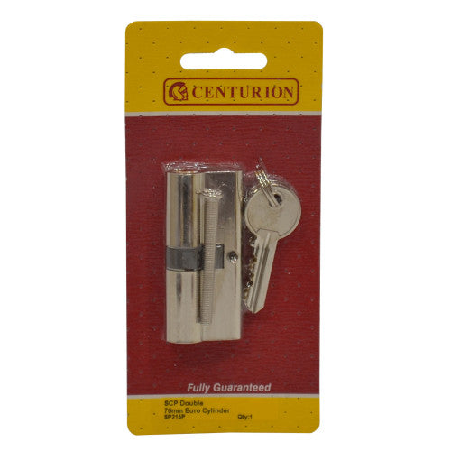 Centurion 70mm SCP Economy Double Euro Cylinder Lock - SP215P